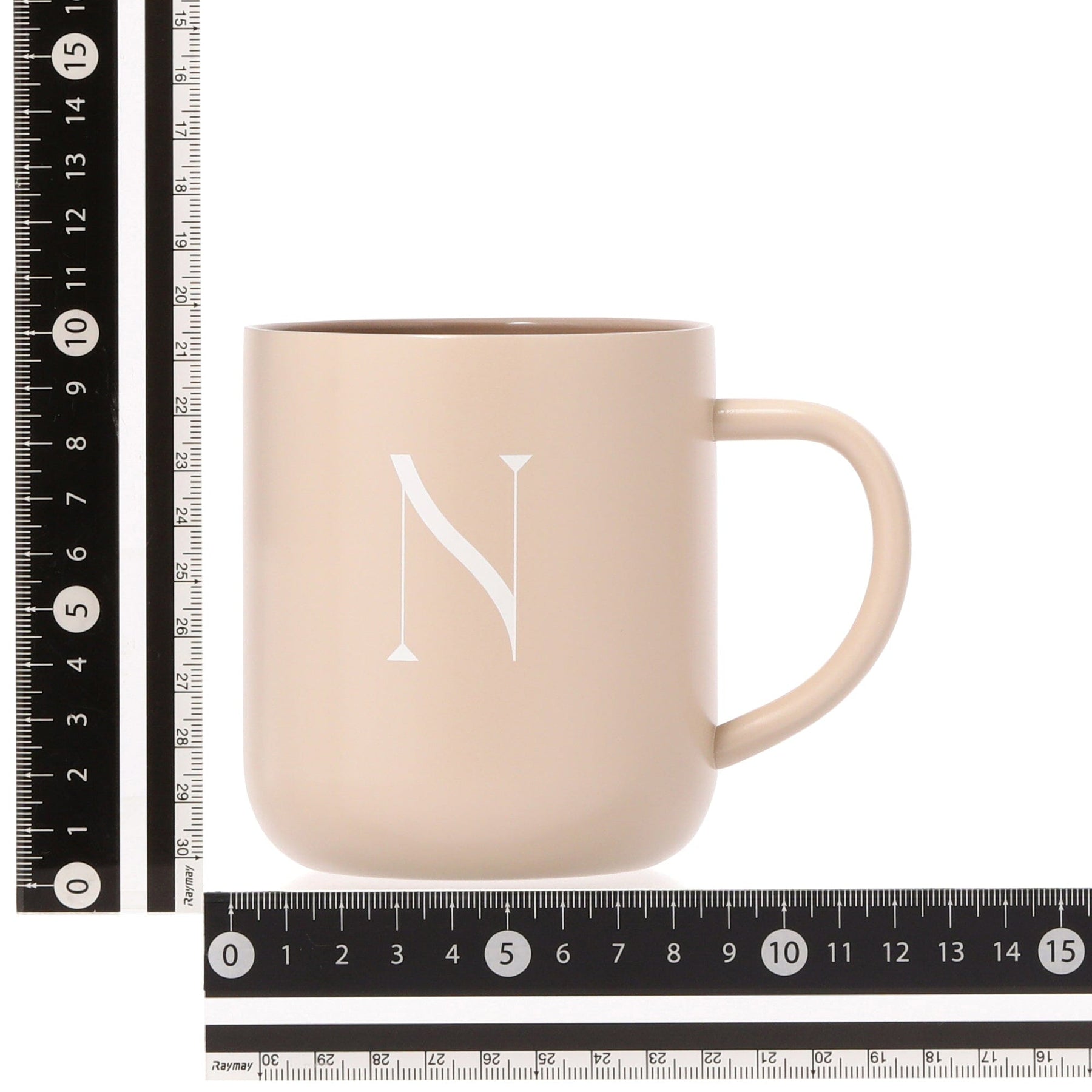 Initial Stainless Steel Mug N - Image 8