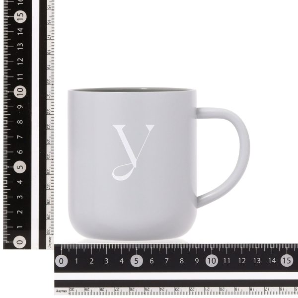 Initial Stainless Steel Mug Y - Image 8