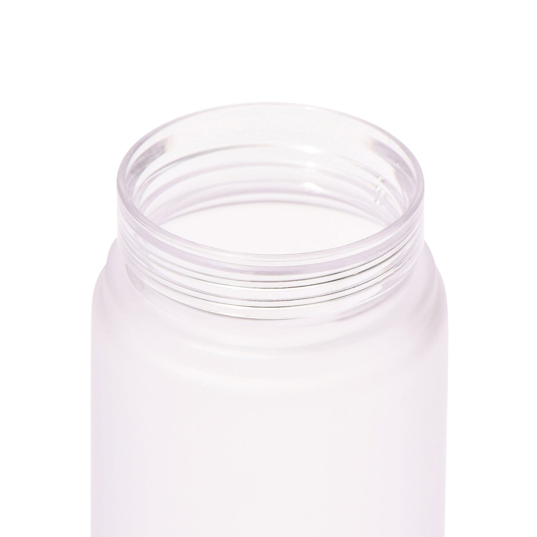 One-Touch Clear Bottle White - Image 4