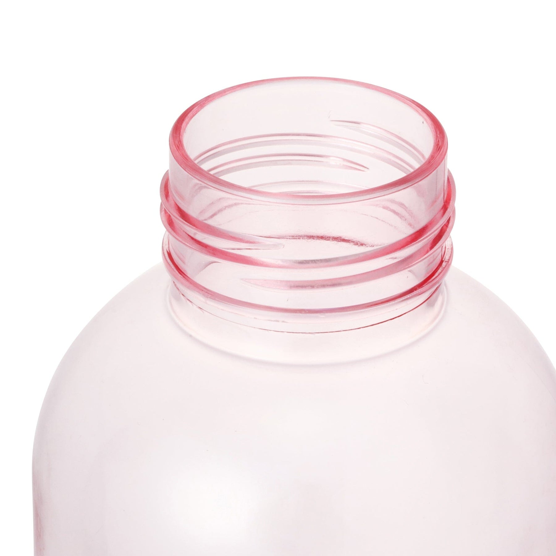 Clear Bottle 600Ml Pink - Image 2