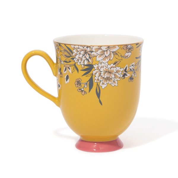 Chinoiserie Mug  Yellow - Image 2