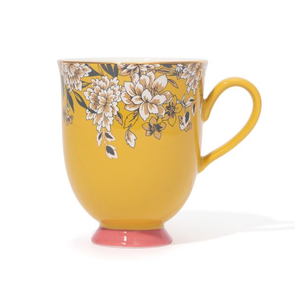 Chinoiserie Mug  Yellow - Image 3
