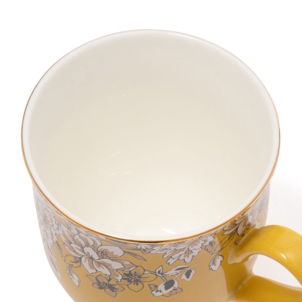 Chinoiserie Mug  Yellow - Image 6