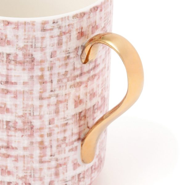 Tweed Mug Pink - Image 2