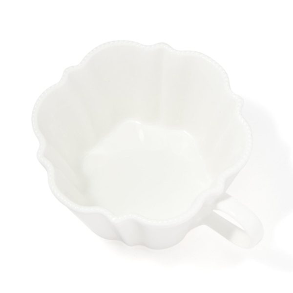 Blanche Soup Cup Wave  White - Image 5