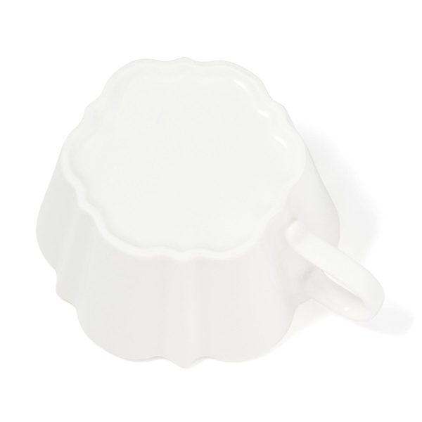 Blanche Soup Cup Wave  White - Image 6