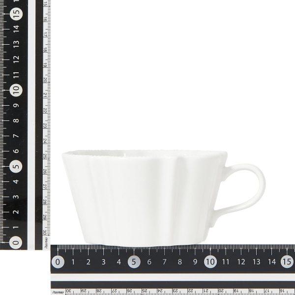 Blanche Soup Cup Wave  White - Image 7