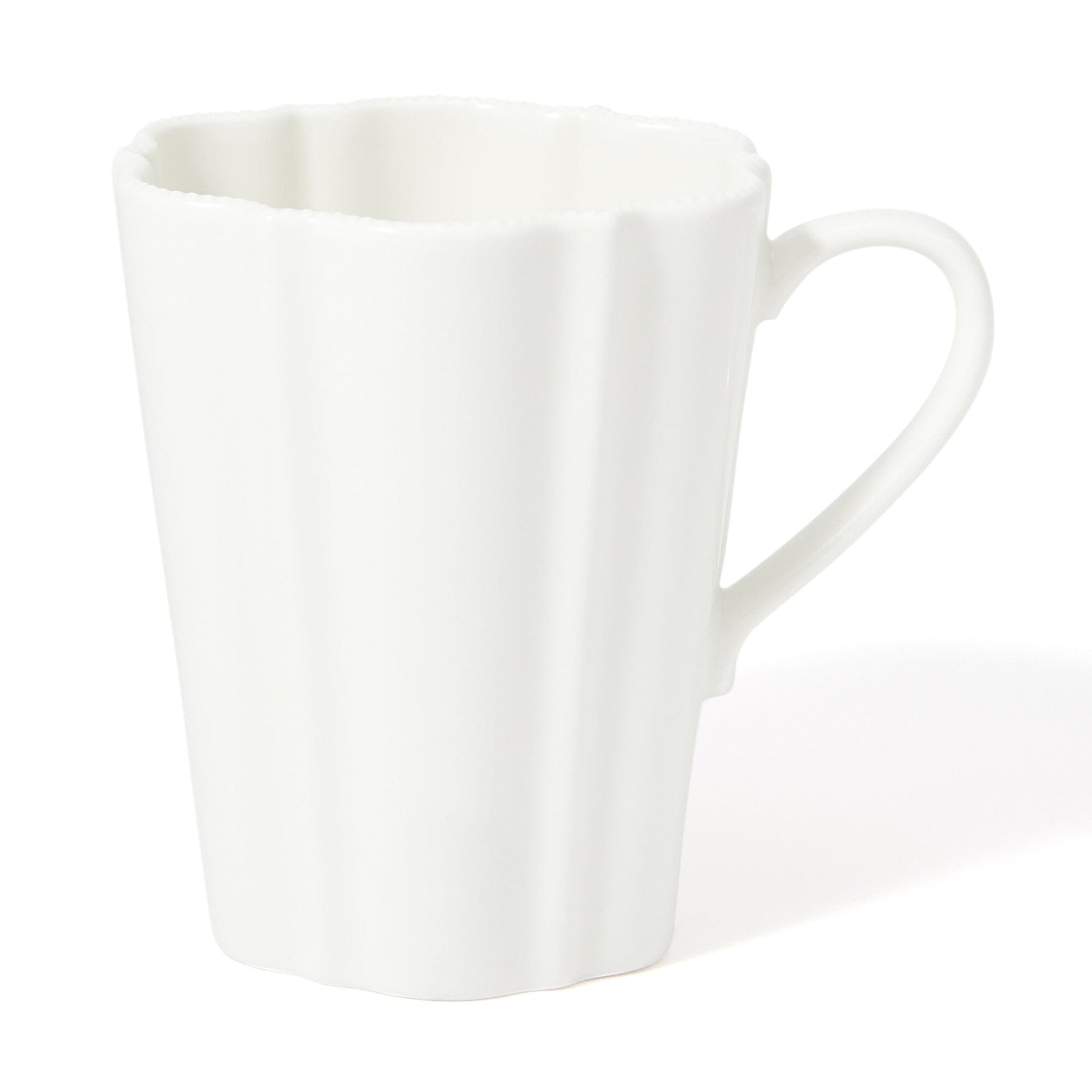 Blanche Mug Wave  White