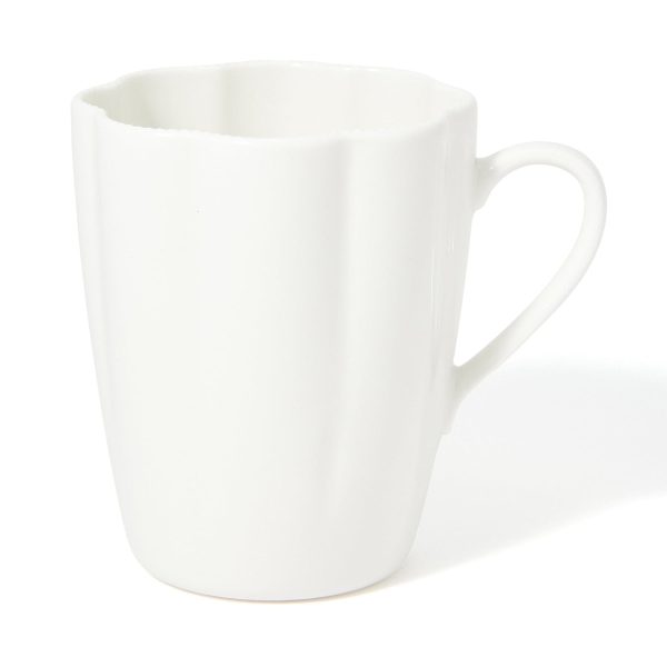 Blanche Mug Flower  White
