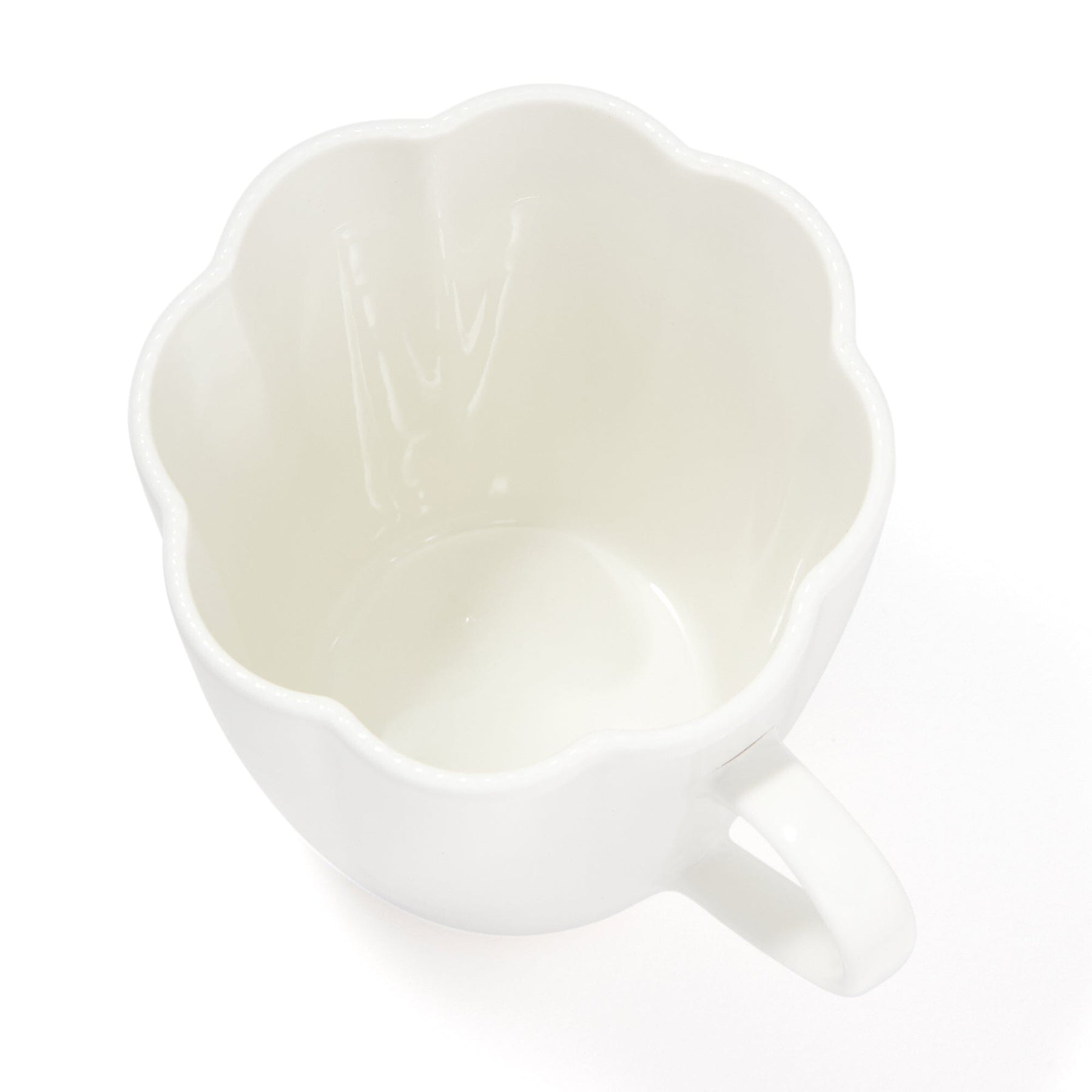Blanche Mug Flower  White - Image 5
