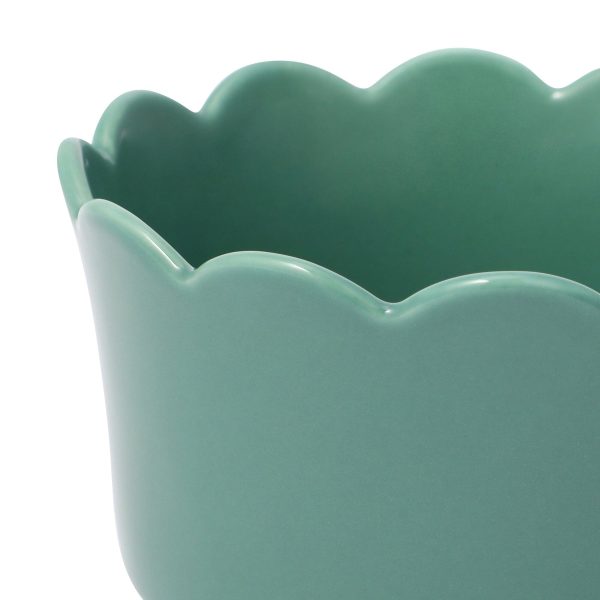 Bicolor Frill Soup Cup green - Image 3