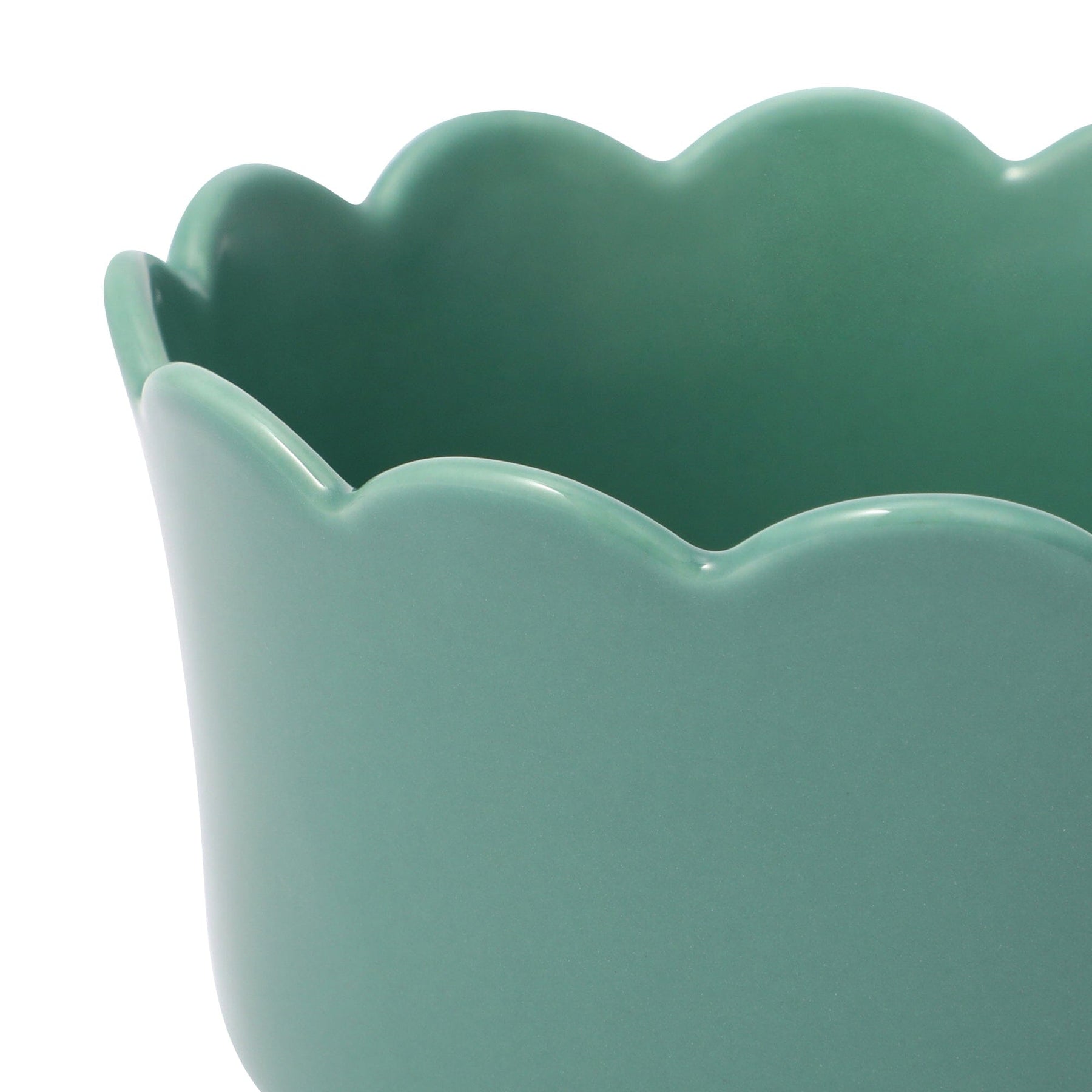 Bicolor Frill Soup Cup green - Image 3