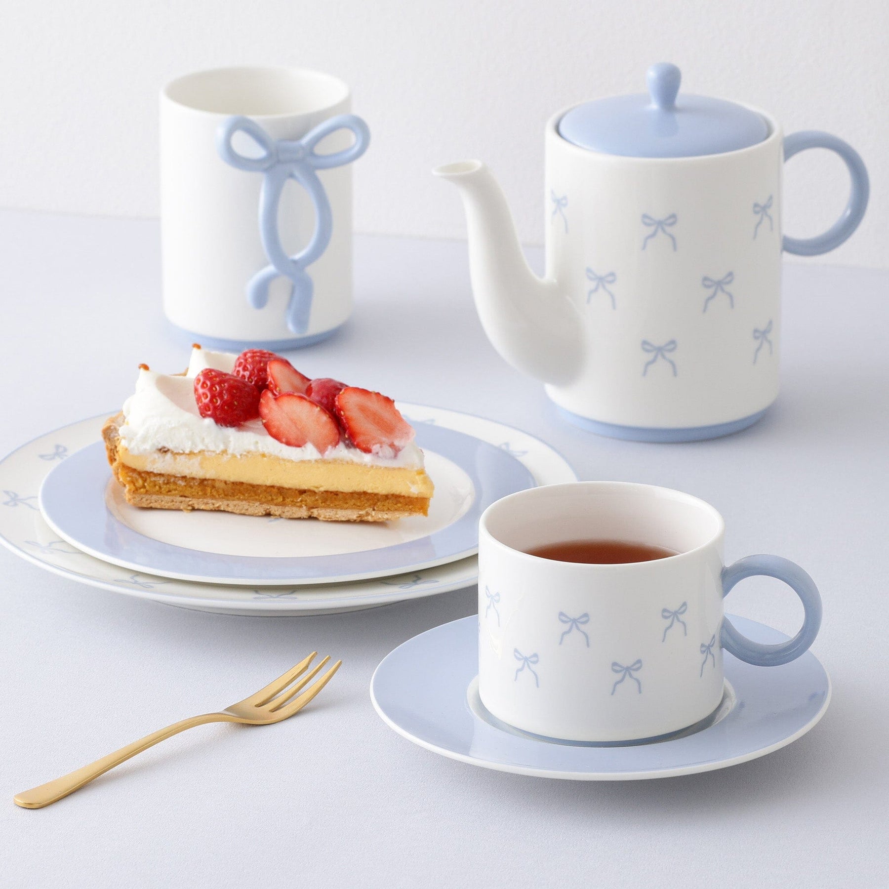 Ribbon Mug Blue - Image 10