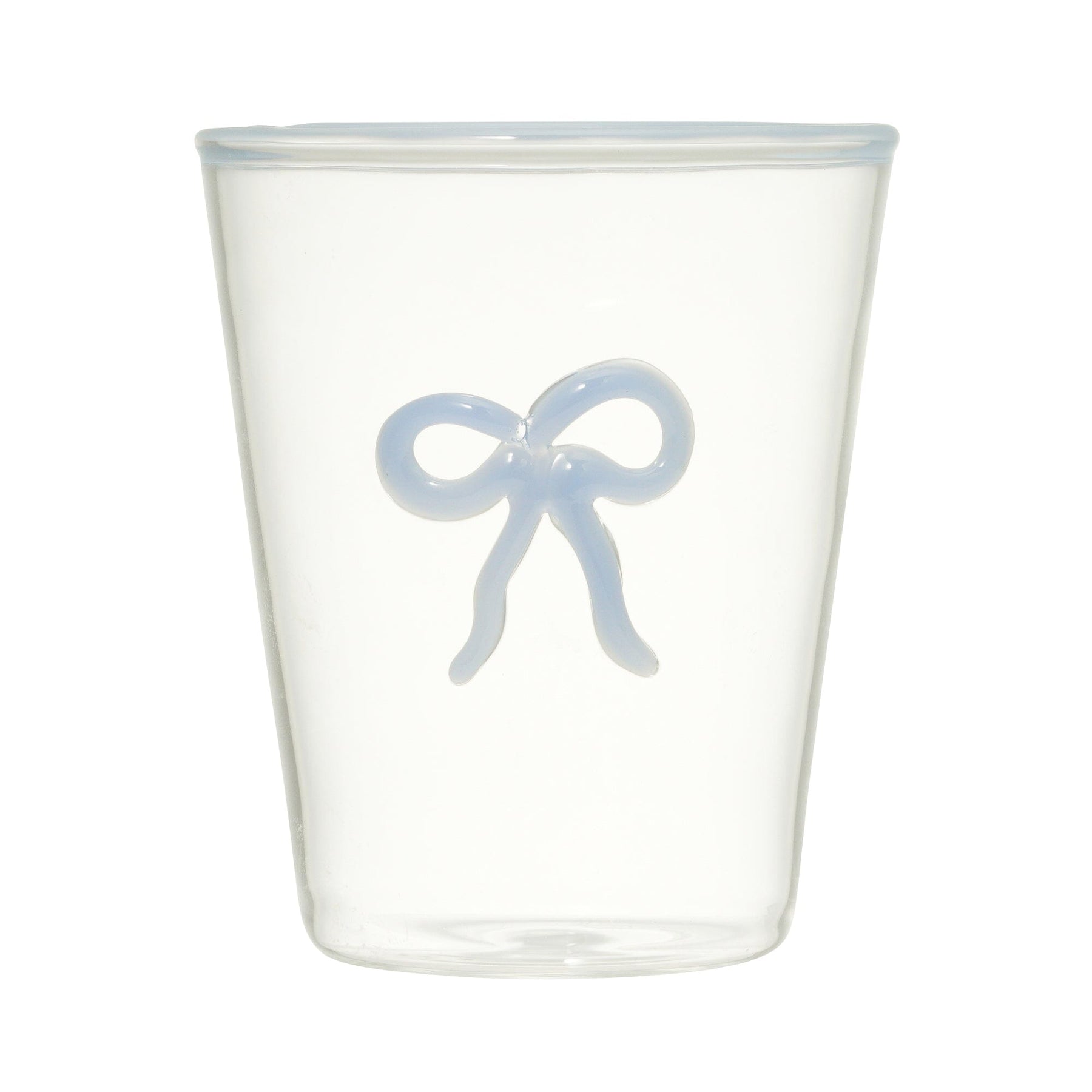 Ribbon Glass Tumbler Blue - Image 2