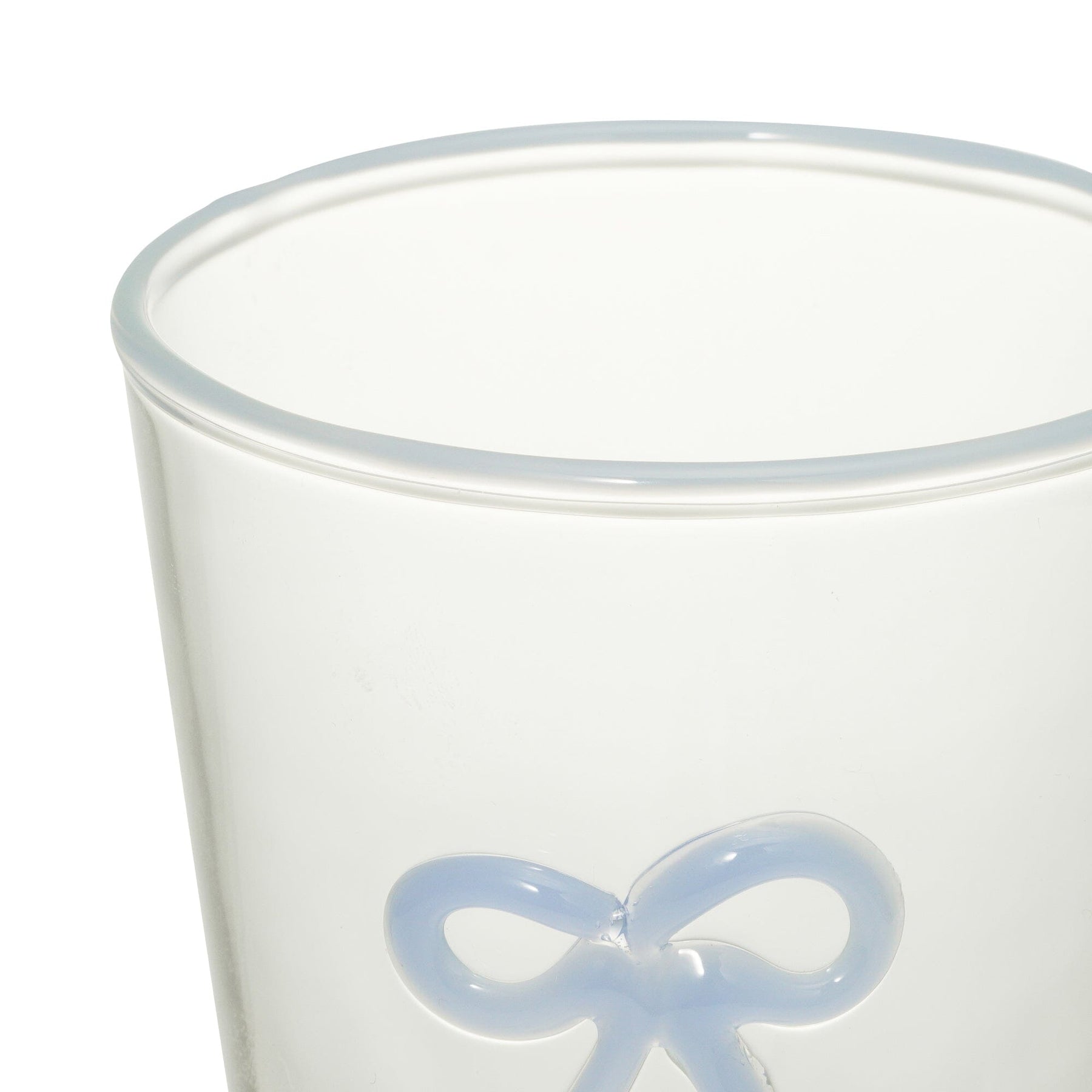 Ribbon Glass Tumbler Blue - Image 3