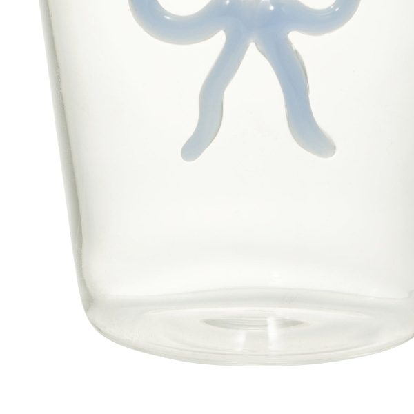 Ribbon Glass Tumbler Blue - Image 4