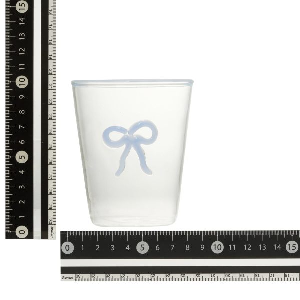 Ribbon Glass Tumbler Blue - Image 5