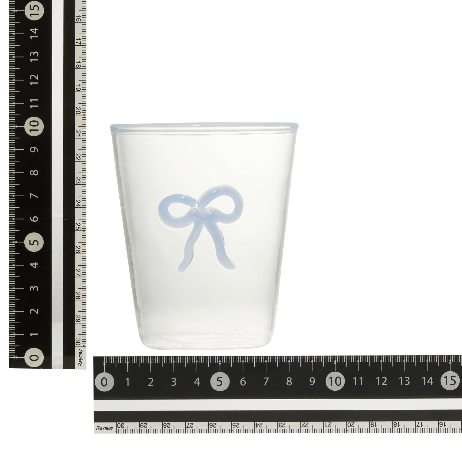 Ribbon Glass Tumbler Blue - Image 5